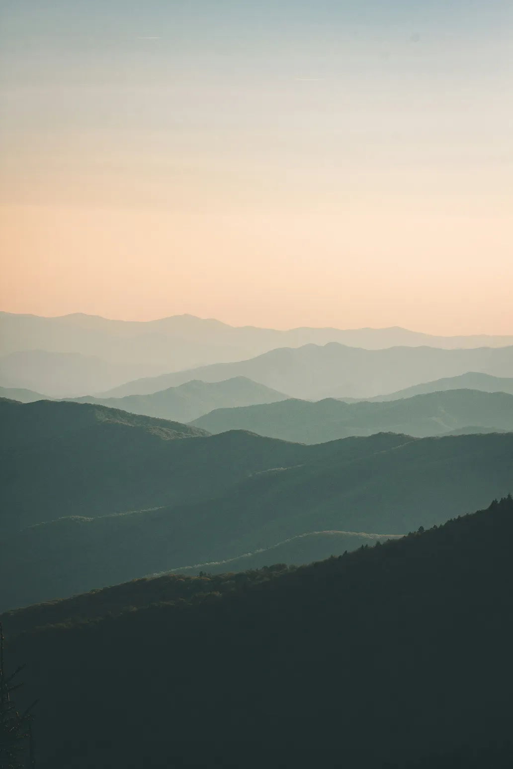 山の景色